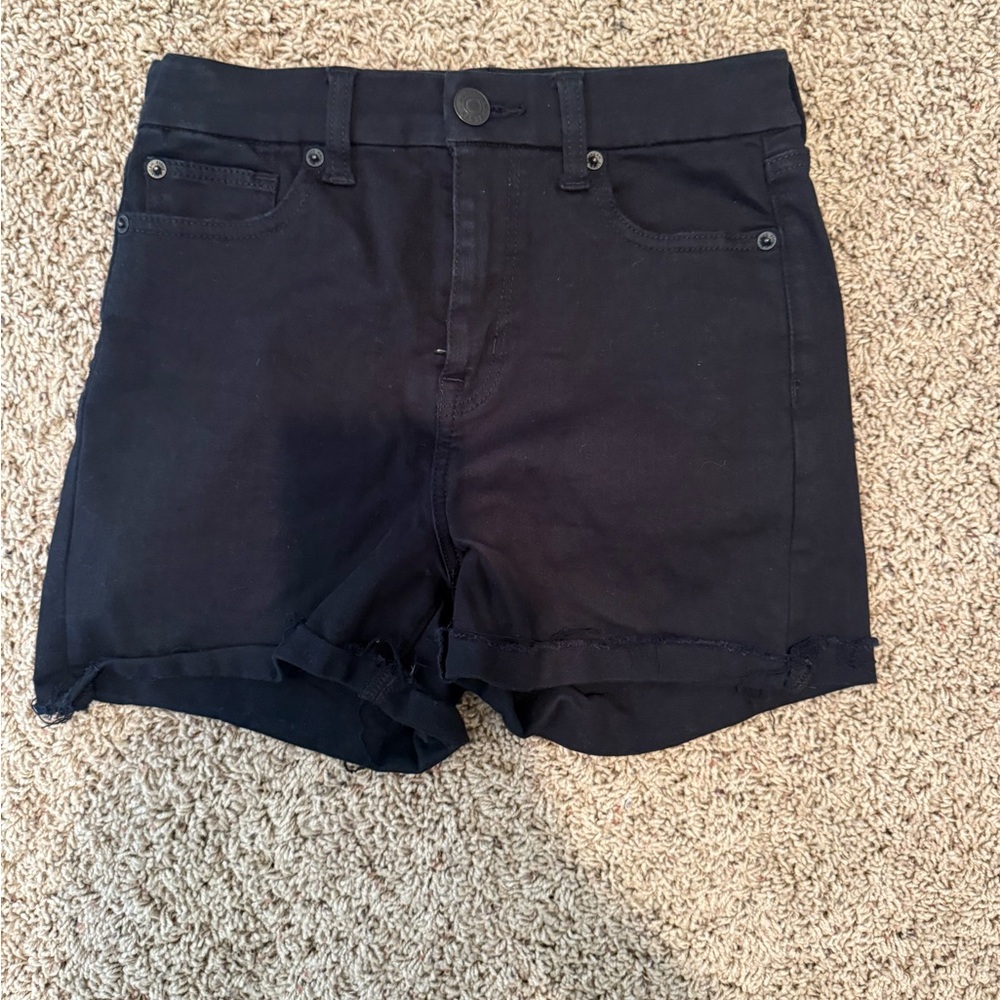 American Eagle Outfitters High Waist Black Shorts